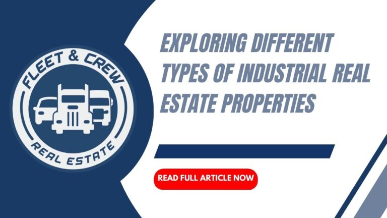 Read more about the article Exploring Different Types of Industrial Real Estate Properties